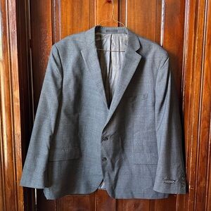 NWT LRL Wool blend check blazer